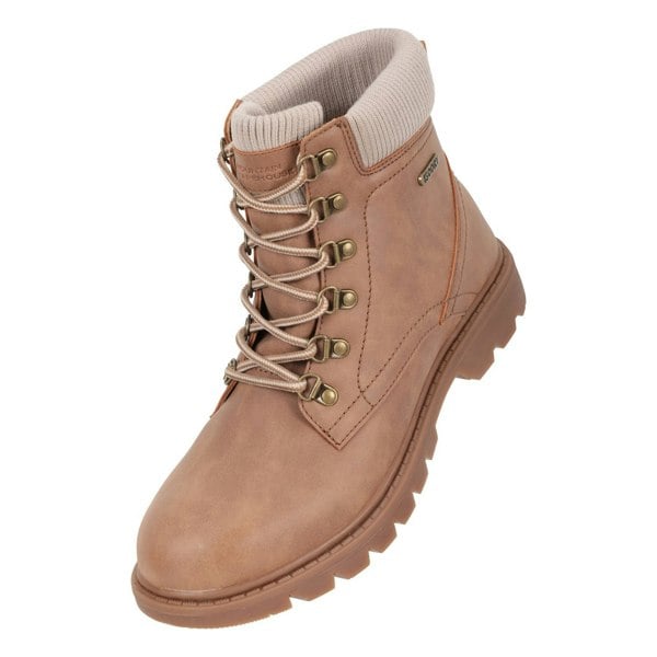 Mountain Warehouse Vienna Womens Casual Waterproof Boots - Light Brown