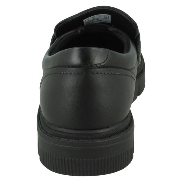 Clarks Boys Clarks Chunky Sole Slip On School Shoes Lorcam Craft