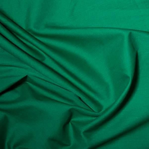 Minerva Core Range Premium Polycotton Dressmaking Fabric per metre, 112.5cm / 44" Wide - Jade Green