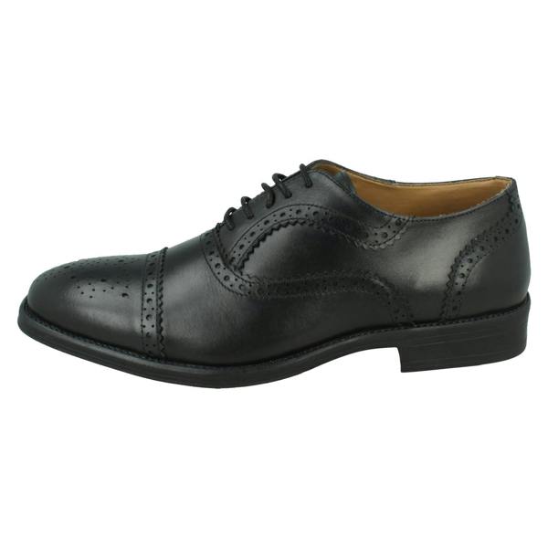 Thomas Blunt Mens Smart Lace Up Leather Oxford Brogue Shoes A2202