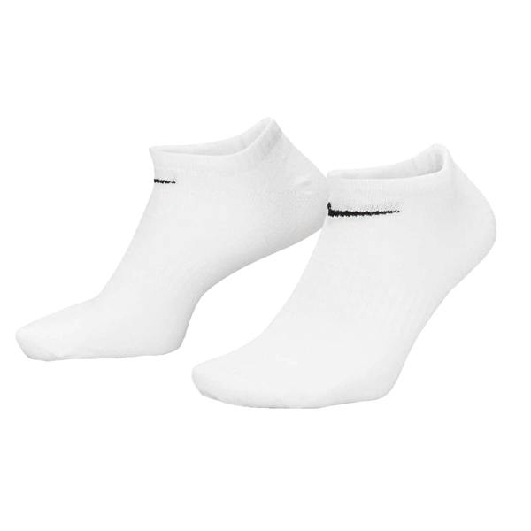 Nike Mens No-Show Socks (Pack of 3) - White - 