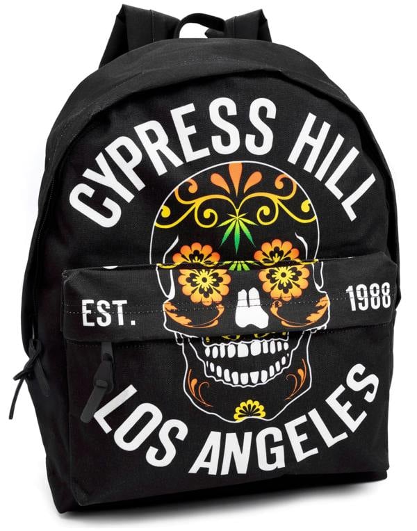 Cypress Hill Unisex Black Logo Backpack (One Size)