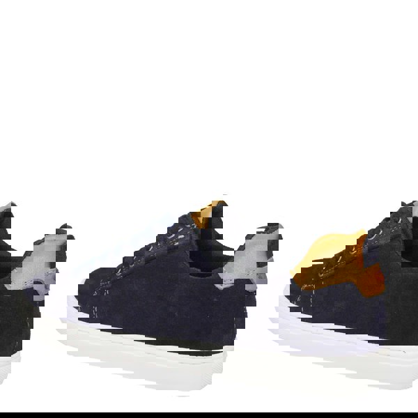 HX London Romford Suede Smart Casual Lace Up Trainers