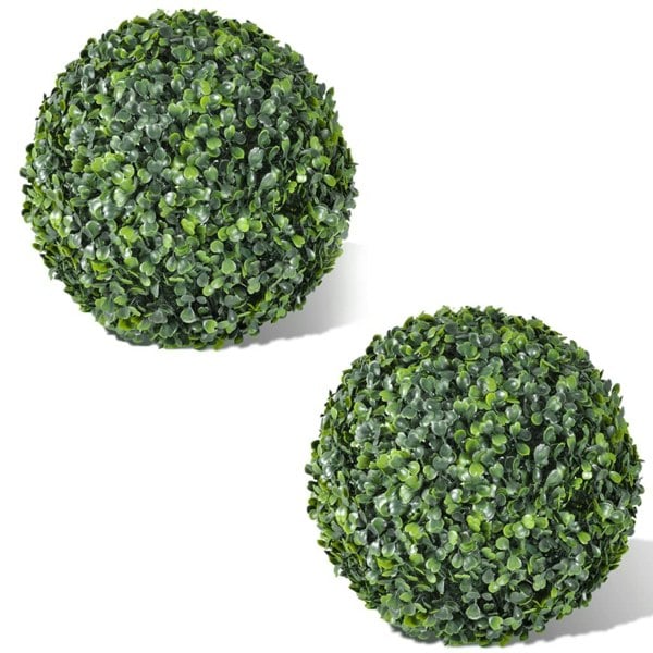 Berkfield Artificial Boxwood Balls 2 pcs 35 cm