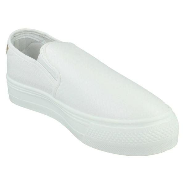 Spot On Ladies Spot On Casual Platform Shoes