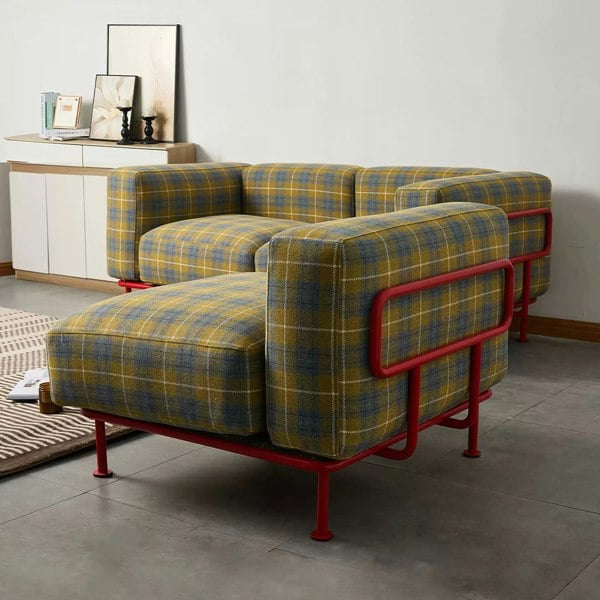 Weilai Concept Velez Modular Sofa, Two Seater Sofa, Three Seater Sofa, Linen