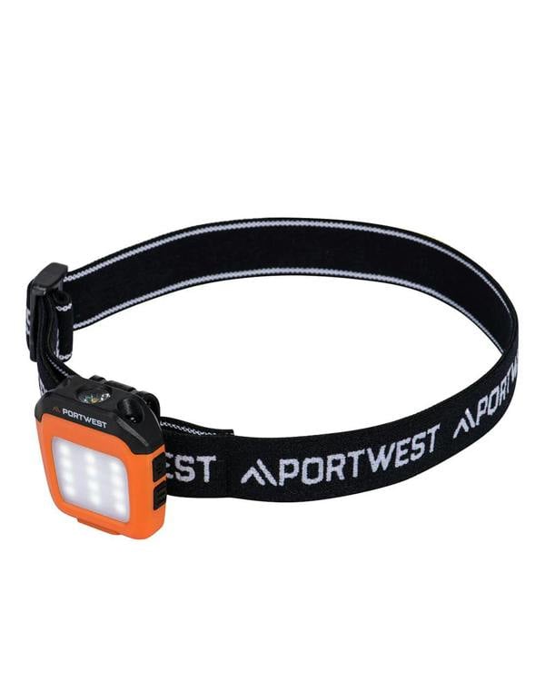 USB Rechargeable Multi-function LED Cap Light Portwest