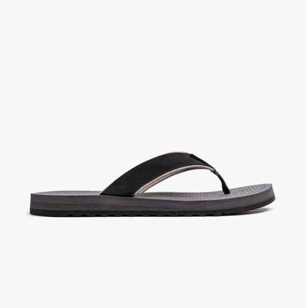 Skechers 205098/BLK TANTRIC - FRITZ Mens Toe Post Sandals Black