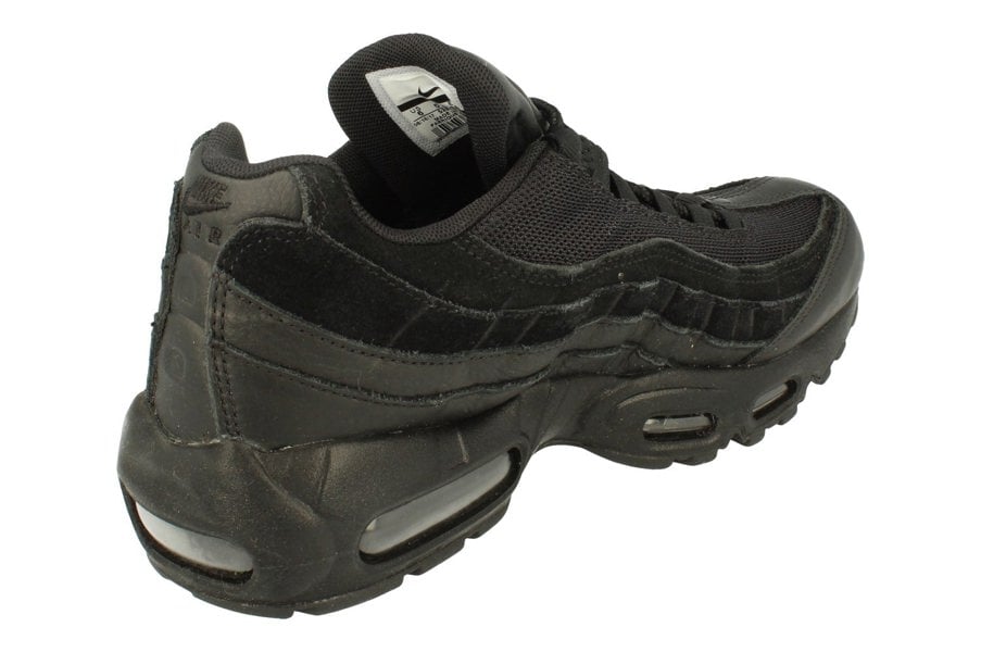 Nike Air Max 95 PRM Mens 538416  012 - Black Black Black 012 - Photo 2