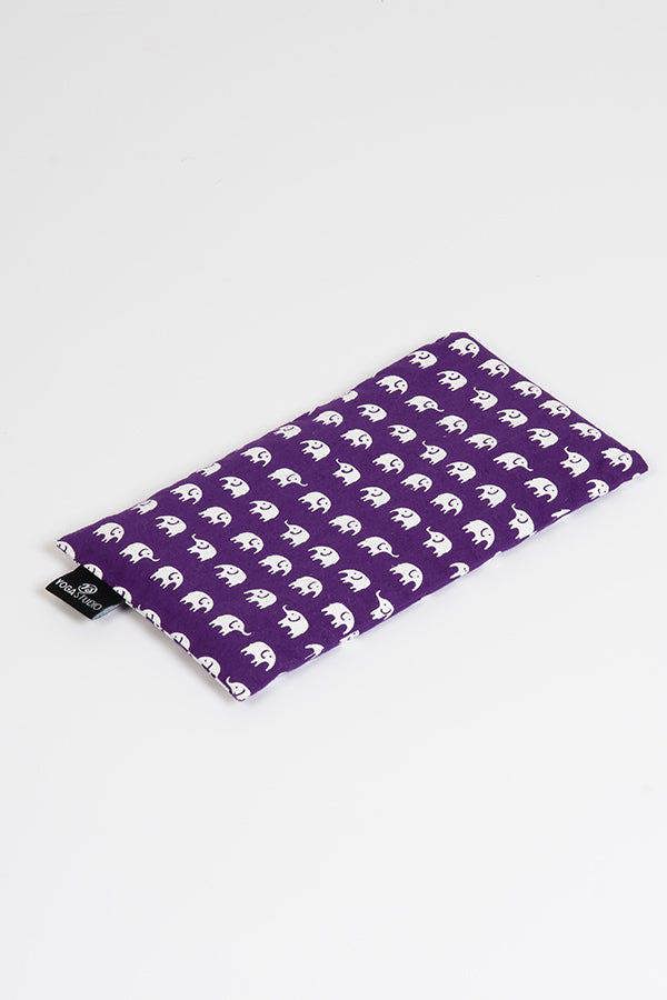 Yoga Studio Lavender & Linseed Elephant Eye Pillows - Purple Elephant