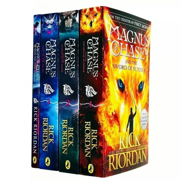 The Kane Chronicles & Magnus Chase Series 7 Books Collection By Rick Riordan