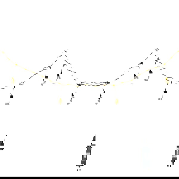Samuel Alexander 9.5m Set of 20 Connectable Festoon Drop Lights with LED Cable in Warm White
