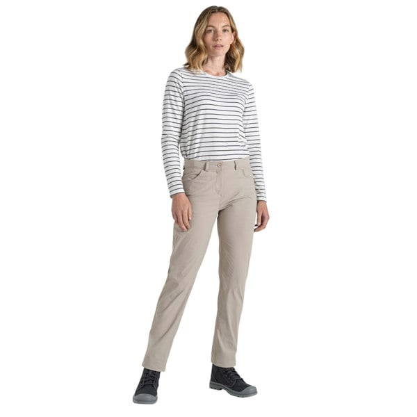 Craghoppers Women's Milla Nosilife Hiking Trousers - Soft Mushroom