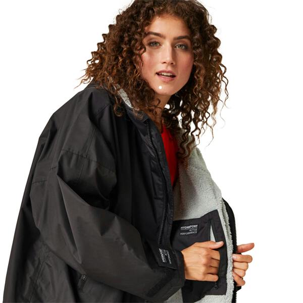 Regatta Unisex Adult Waterproof Fleece Lined Changing Robe - Ivy Moss - 
