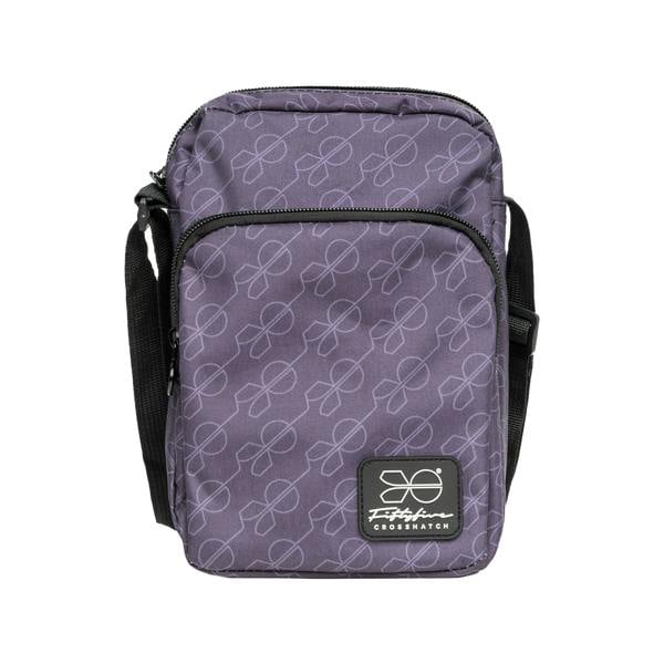 Crosshatch Mens Westernby Mini Crossbody Bag - Black