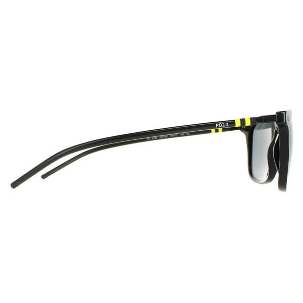 Polo Ralph Lauren Sunglasses PH4168 500187 Shiny Black Grey