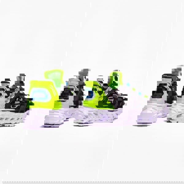 Skechers 403843L/BKLM HYPNO-FLASH 2.0 - ODELUX Boys Trainers Black/Lime