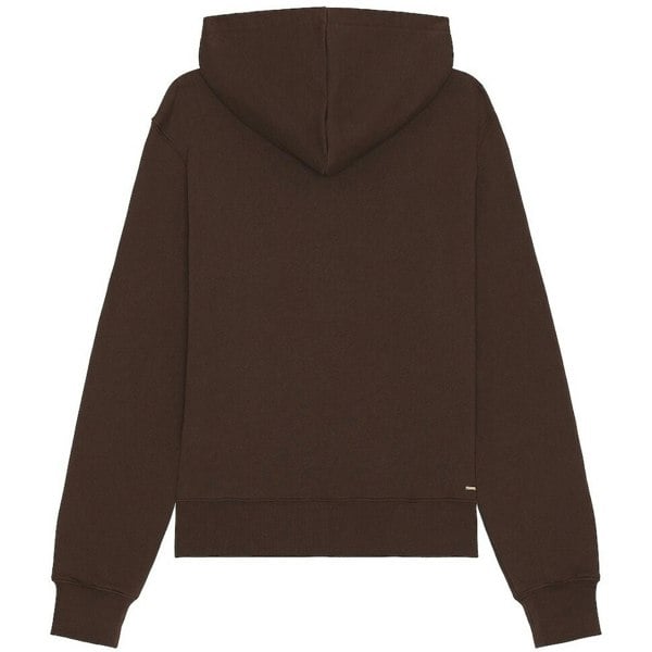 Amiri Ma Bar Logo Brown Hoodie XS