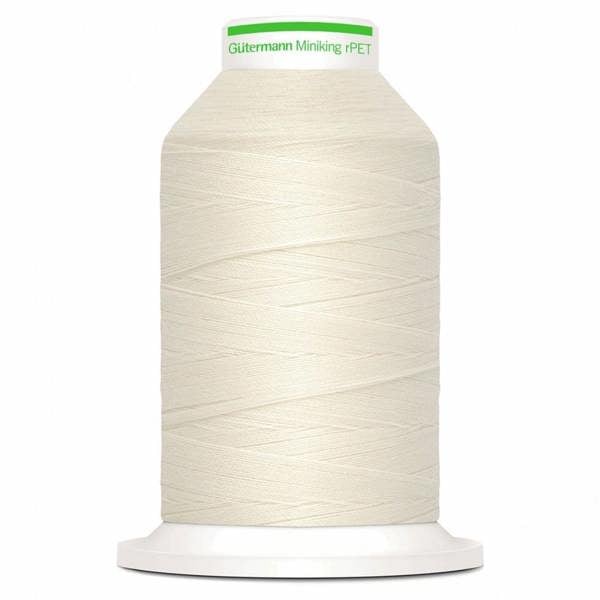 Gutermann Recycled rPET Eco Miniking Overlocker Thread 1000m Polyester Thread Suitable For Dressmaking