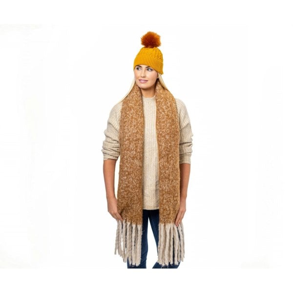 Stylish Soft Touch Herringbone Blanket Scarf | Heritage Traditions