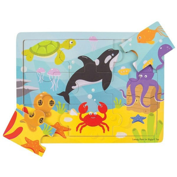 Bigjigs Toys Tray Puzzle (Underwater)