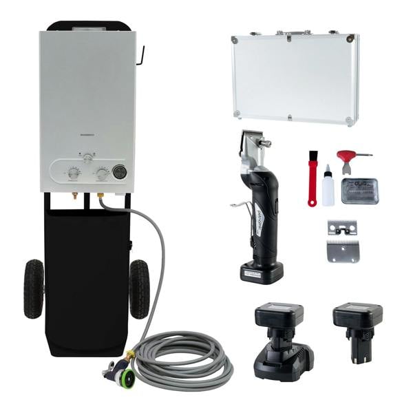 Horse Shower & Cordless Clippers – Black