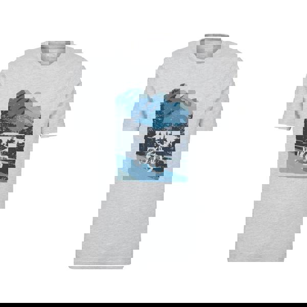 Mountain Warehouse Mens Bike T-Shirt - Medium Grey - 