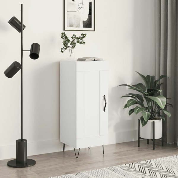 Berkfield Sideboard White 34.5x34x90 cm Engineered Wood