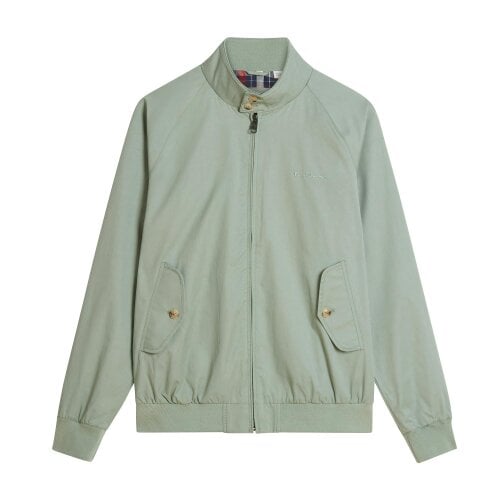Ben Sherman Mens Harrington Signature Jacket - Sage
