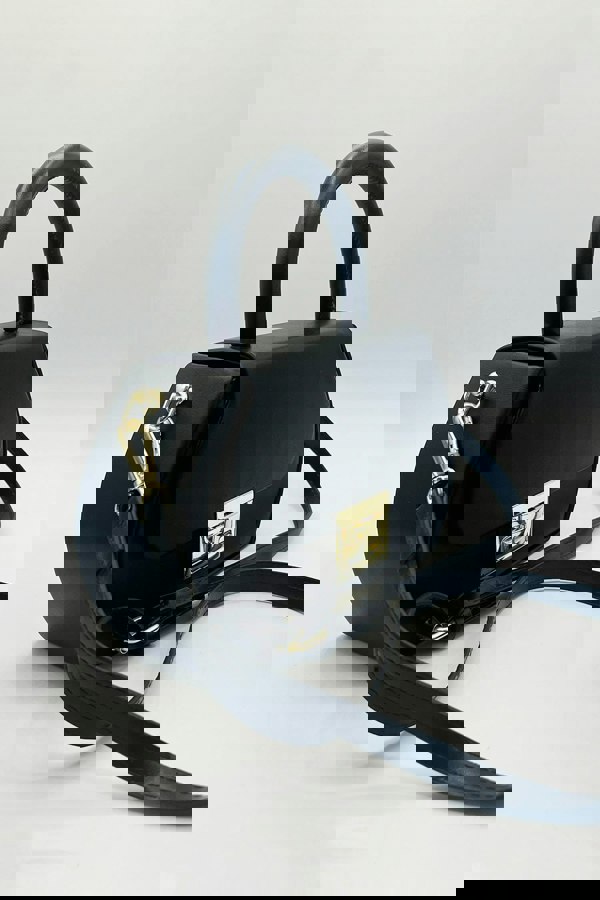 SVNX Hard Grab Bag in Black with Gold Hardware