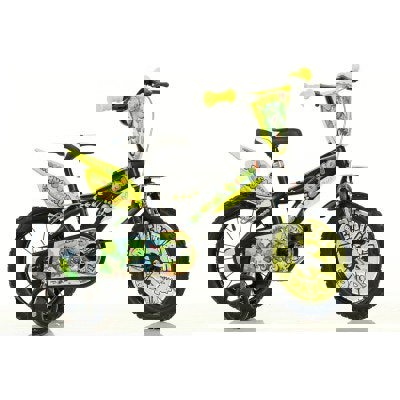 Dino Bikes Dino Dinosaur Adventure 14in Kids Bike - Black