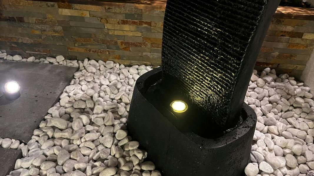 Tranquillity Water Features Noir Cascade Oriental Water Feature