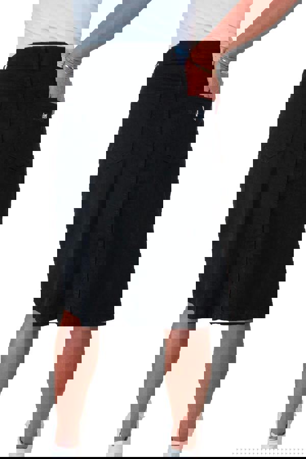 Paulo Due Women's A Line Stretch Denim Skirt