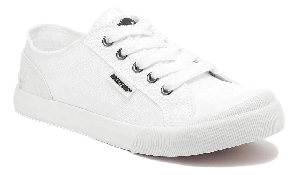 Rocket Dog Jazzin Womens Casual Lace Up Canvas Pumps Shoes Trainers