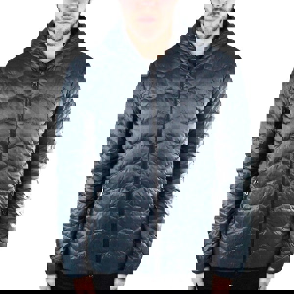 EA7 Dark Blue Full Zip Closure Jacket