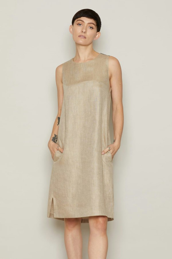 Bo Carter Gauti Dress - Beige