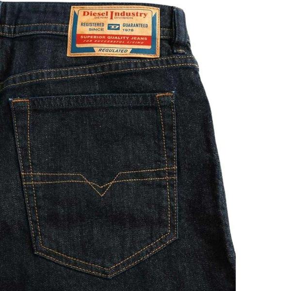 Diesel Mens Buster-X Tapered Jeans - Dark Blue - 