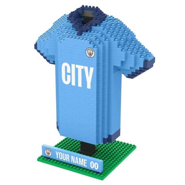 Manchester City FC BRXLZ Personalised Shirt, BRXLZ, Sports, Gift