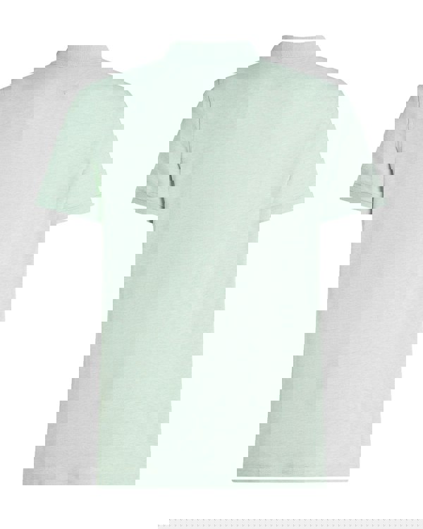 Tommy Hilfiger 1985 Regular Fit Mens Polo - Mint Gel Heather