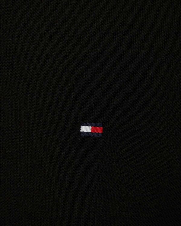 Tommy Hilfiger 1985 Regular Long Sleeve Mens Polo Shirt - Black
