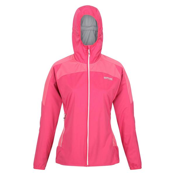 Regatta Womens/Ladies Tarvos IV Softshell Jacket - Rethink Pink/Tropical Pink - 