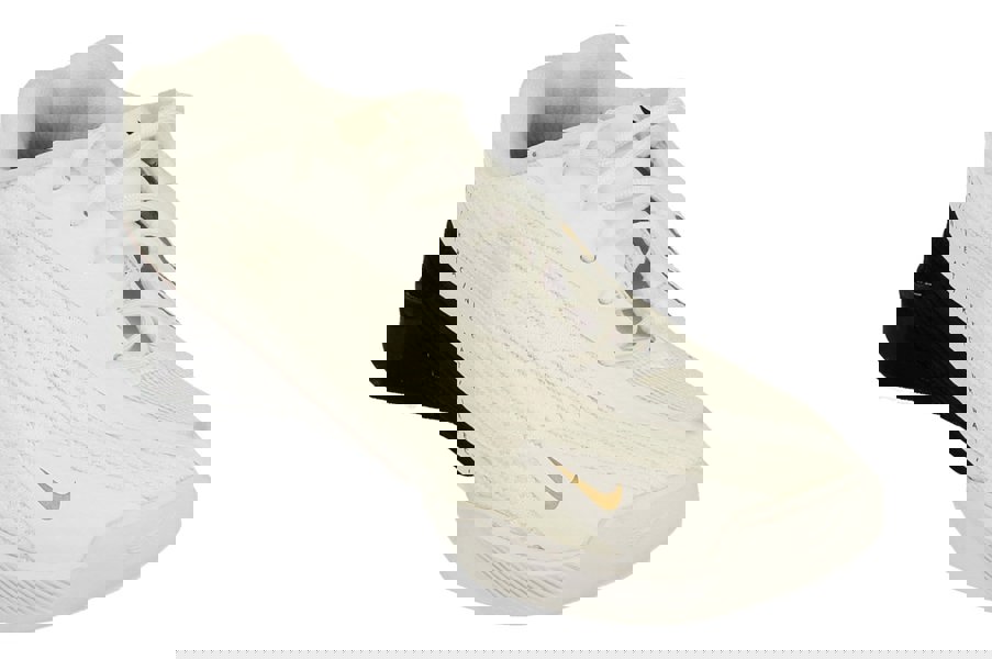 Nike Womens React Metcon Turbo Trainers Ct1249  170 - White Metallic Gold Black 170 - Photo 3