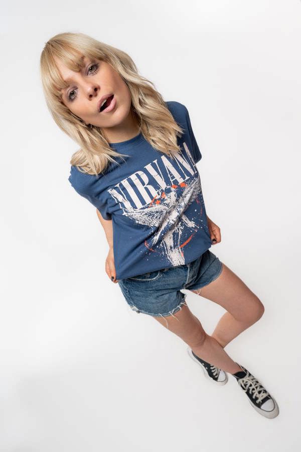 Nirvana In Utero Distressed T Shirt