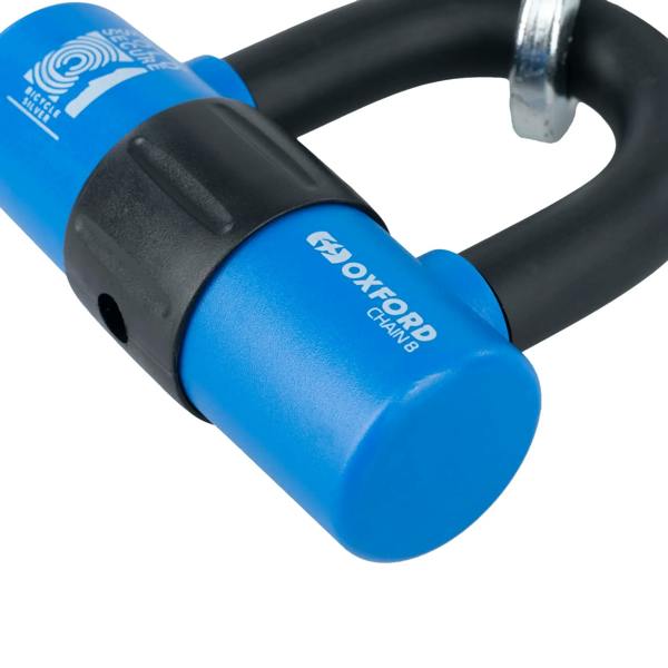Oxford Chain 8 Chain Lock & Mini Shackle 8mm x 1000mm