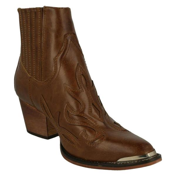 Down to Earth Ladies Down To Earth Slip On Ankle Boots