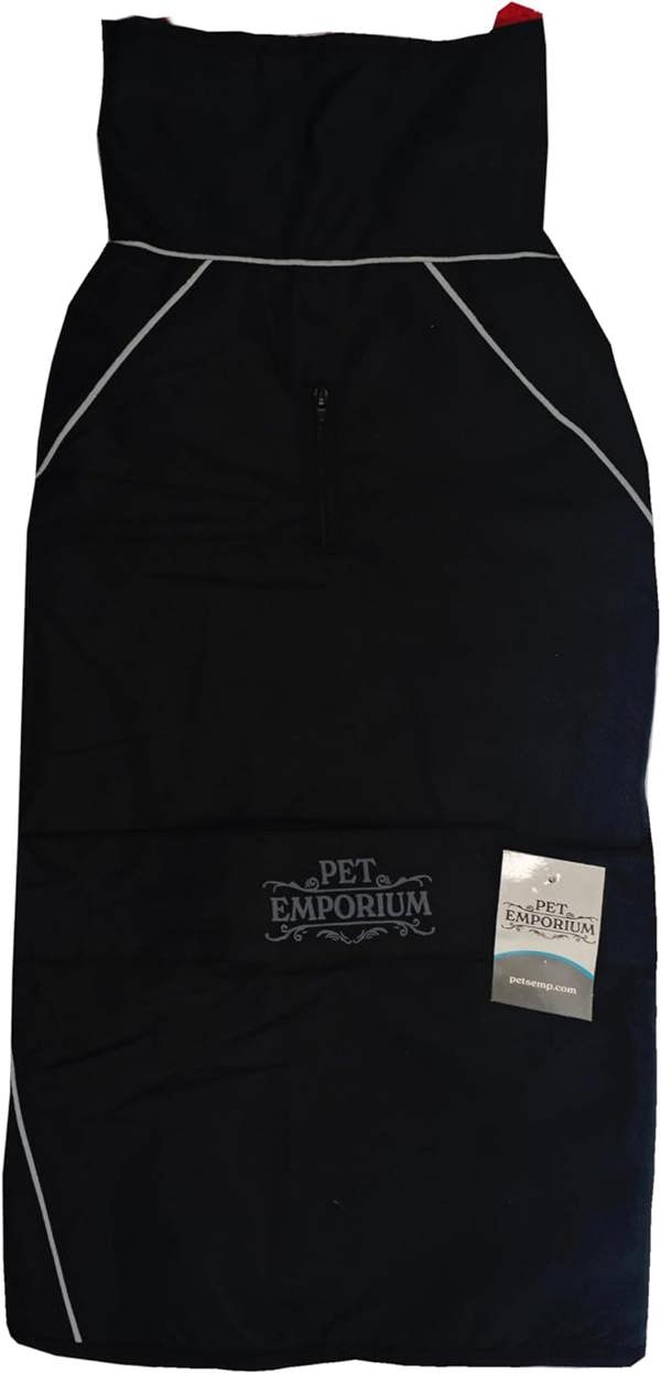 Waterproof Dog Jacket – Fleece-Lined, Reflective, Adjustable Fit - Optimum