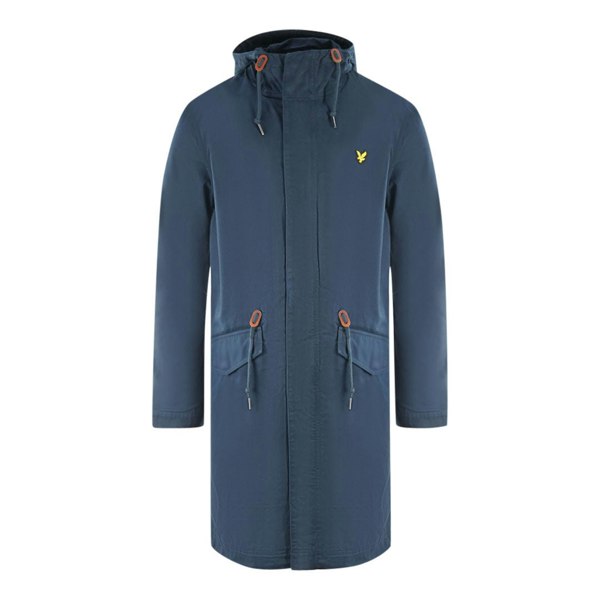 Lyle & Scott Fishtail Parka Jacket - Navy Blue