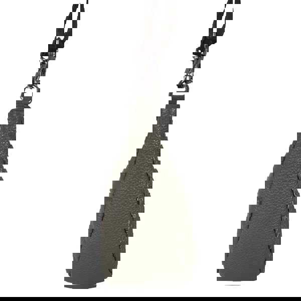 Real Hide Bags 'Wonder Weave' Light Olive Real Leather Woven Designer Shoulder Crossbody Bag