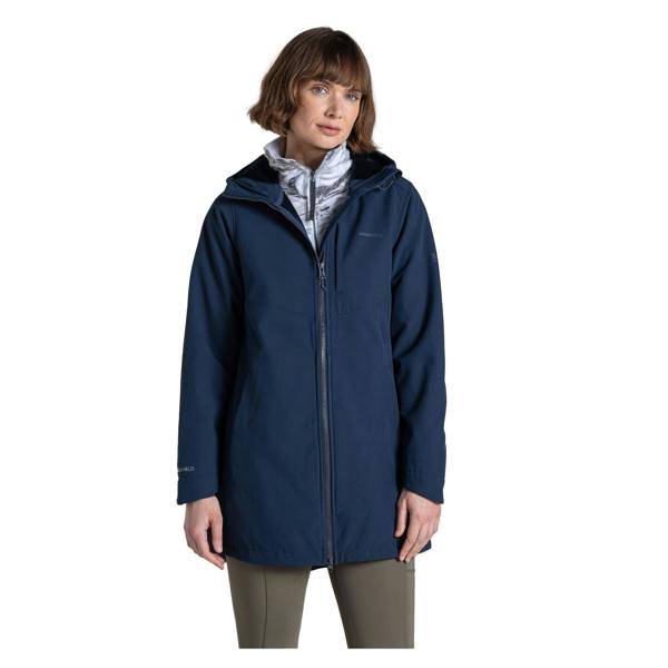 Craghoppers Womens/Ladies Hopegill Hooded Jacket - Blue Navy - 