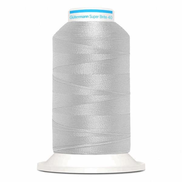 Gutermann Super Brite Polyester 40 Embroidery Thread 1000m Polyester Thread Suitable For Embroidery